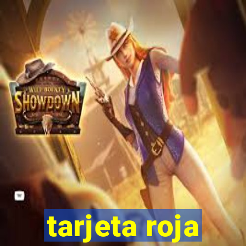 tarjeta roja